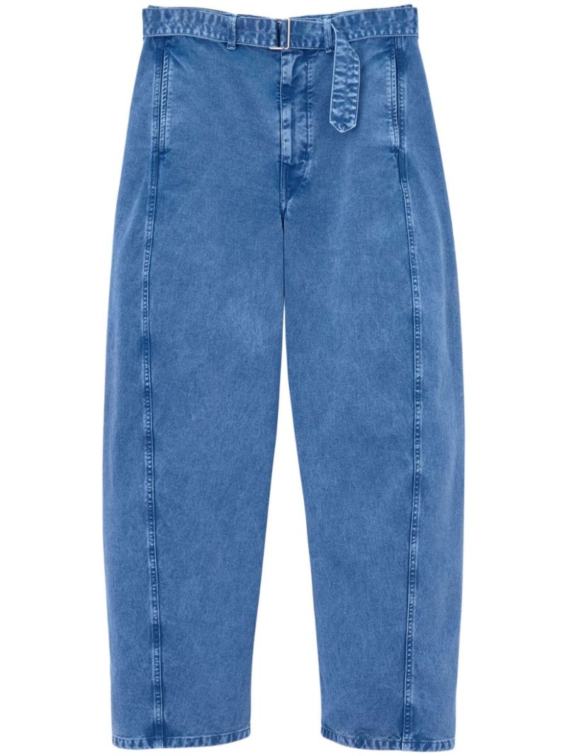 Twisted Belted Jeans