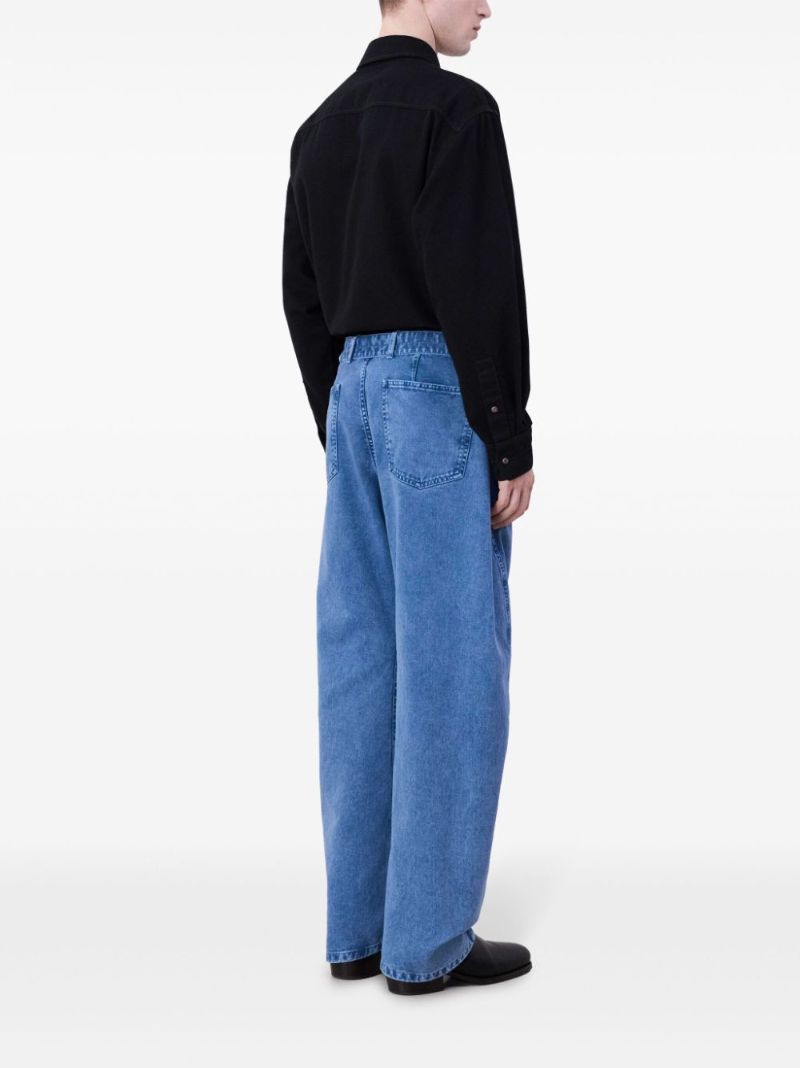 Twisted Belted Jeans