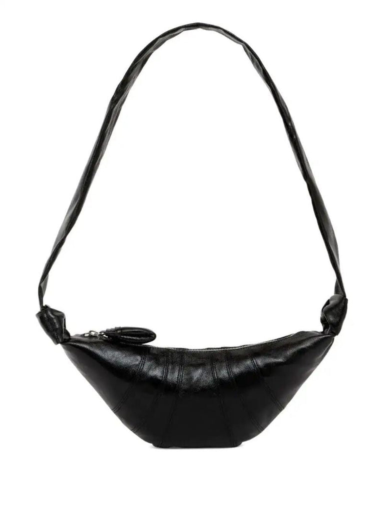 Black Croissant Shoulder Bag