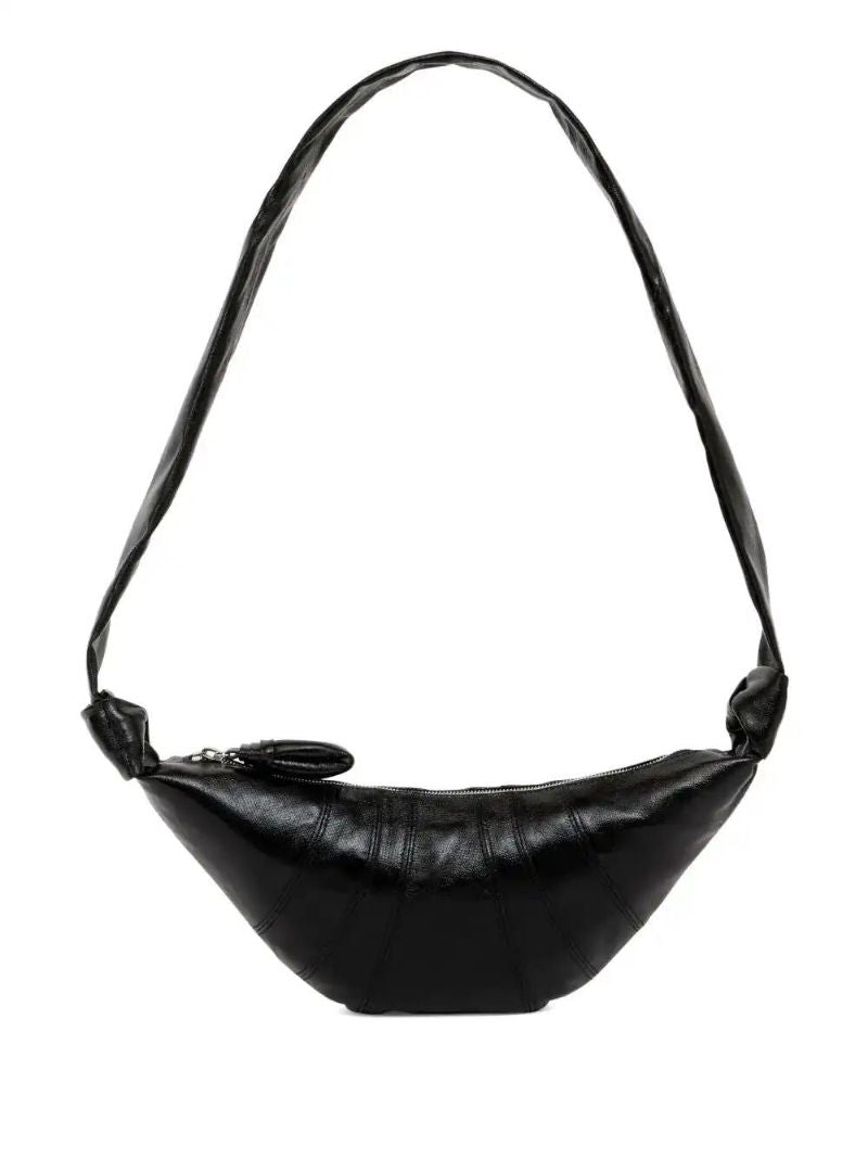 Black Croissant Shoulder Bag