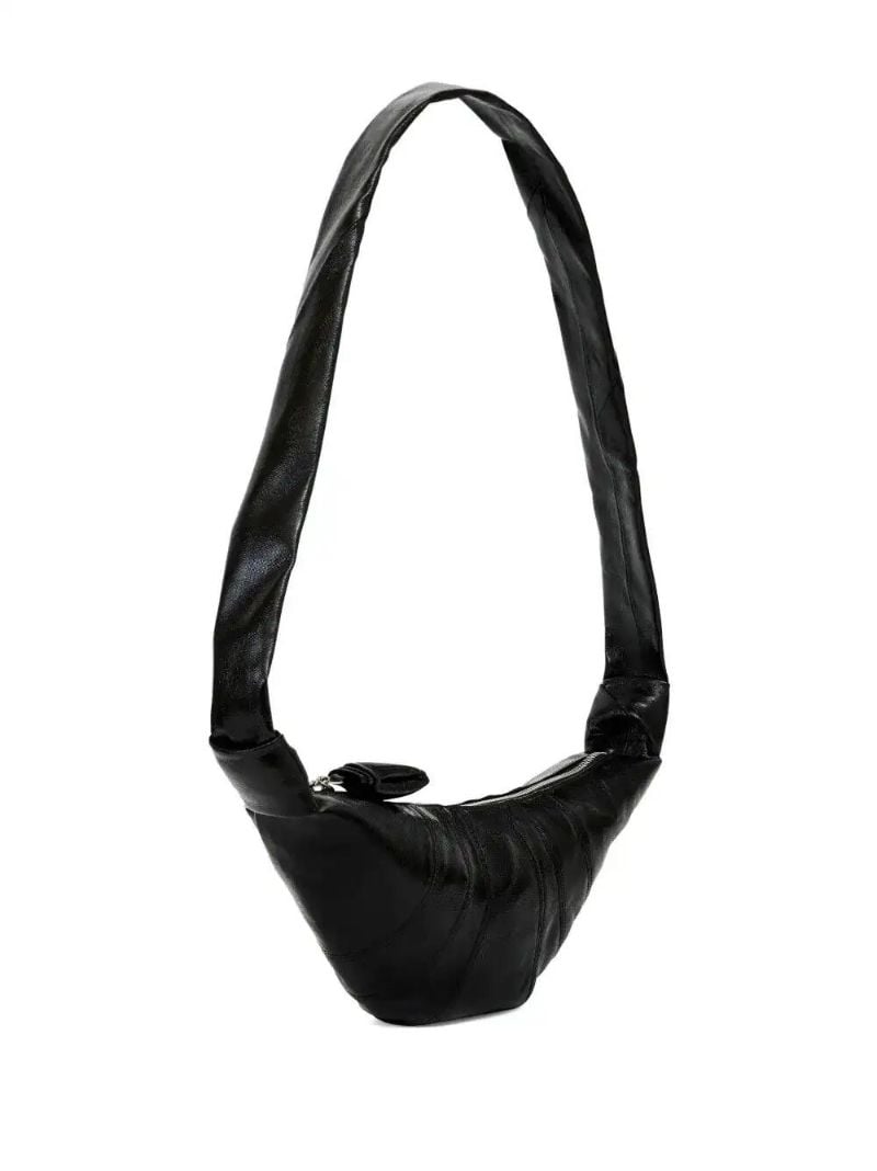Black Croissant Shoulder Bag