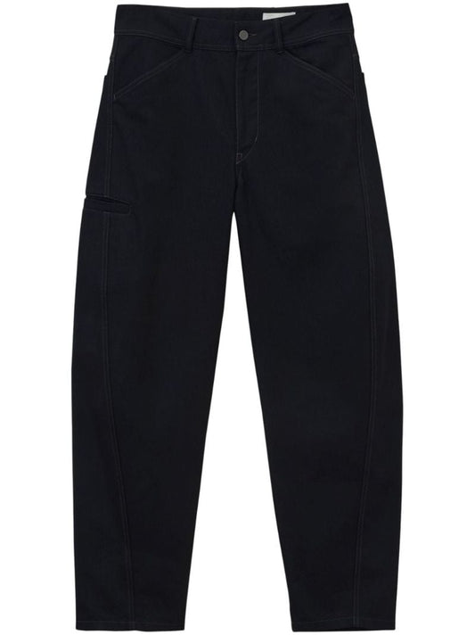 Twisted Tapered Jeans