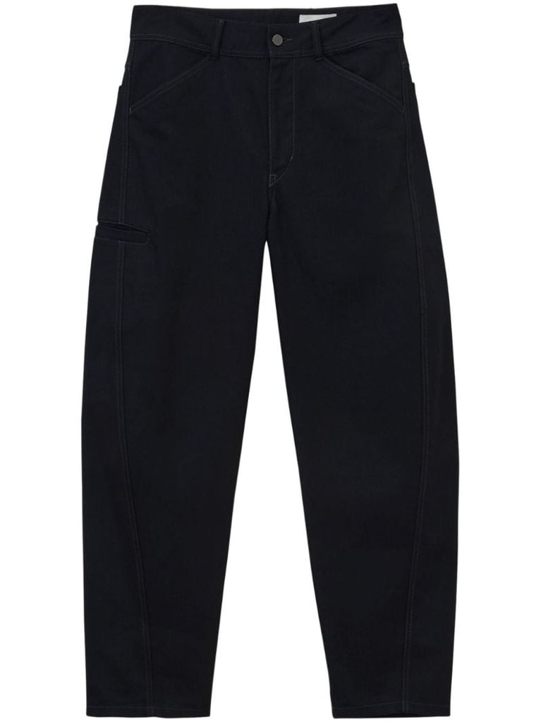 Twisted Tapered Jeans