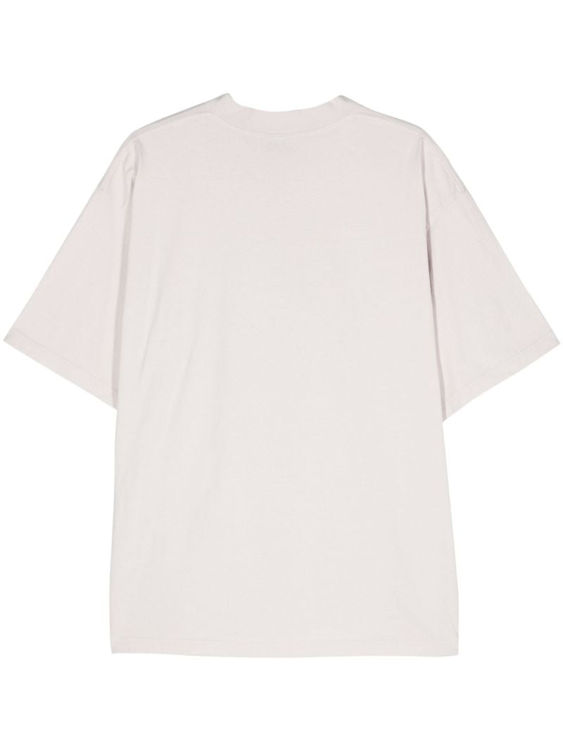 White Activewear Cotton T-shirt