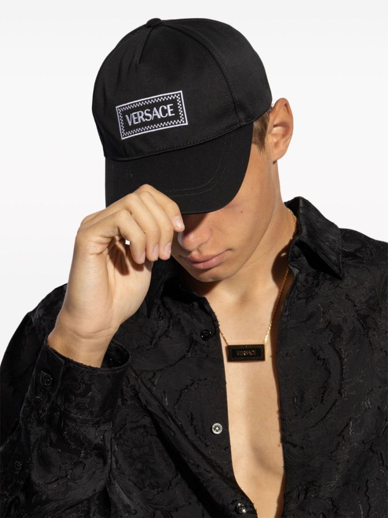 Embroidered Cotton Cap