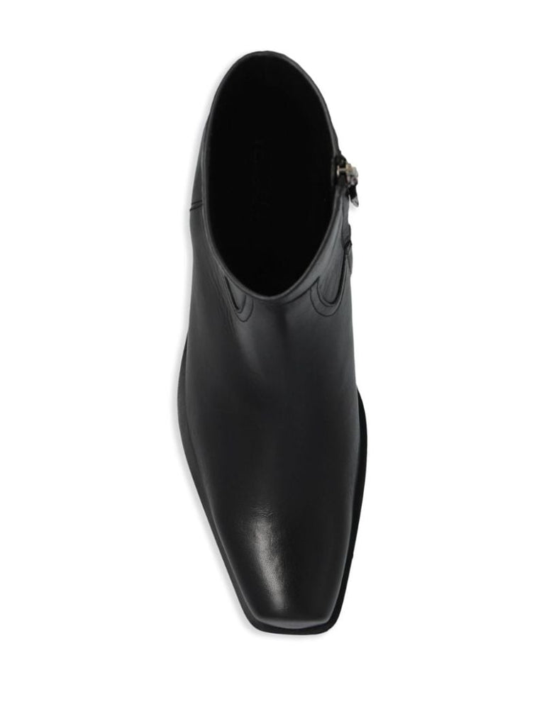 Black Luciano 50 Leather Boots