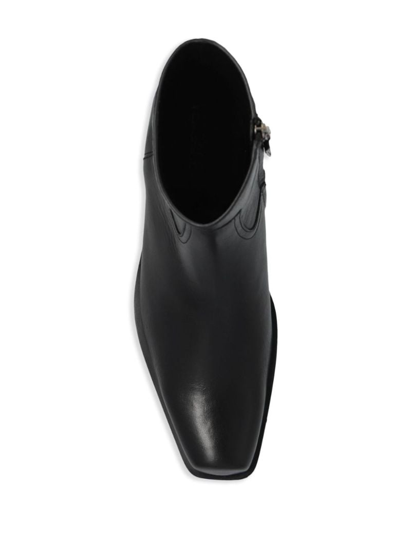 Black Luciano 50 Leather Boots
