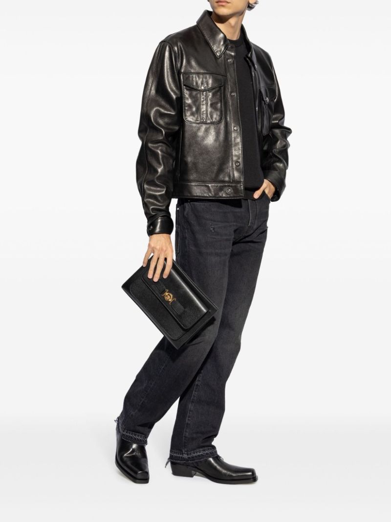 Black Luciano 50 Leather Boots