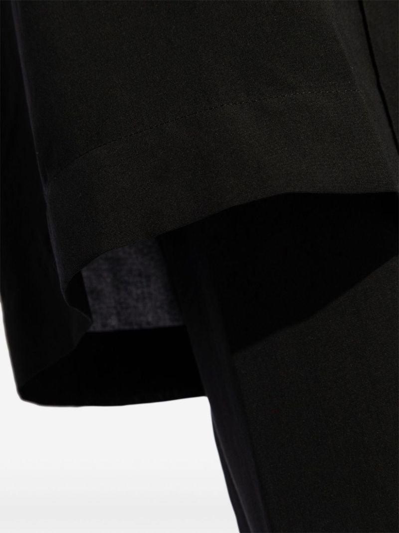 Black Two As One Layered Trousers