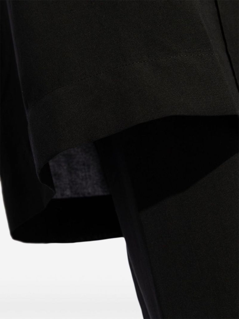 Black Two As One Layered Trousers