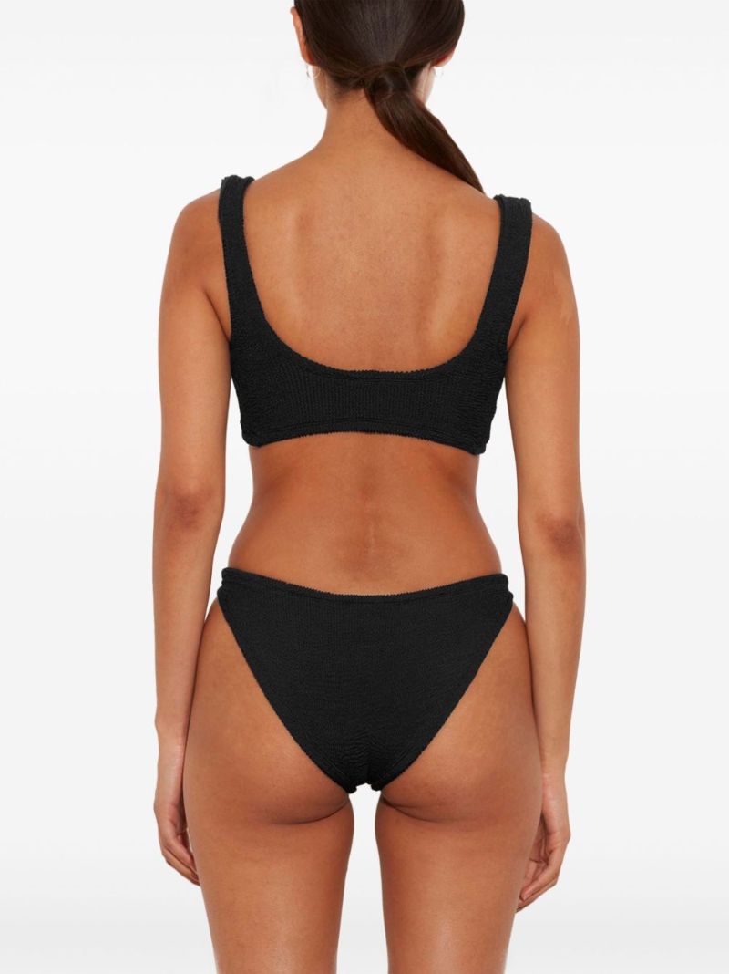 Black Juno Crinkle Bikini