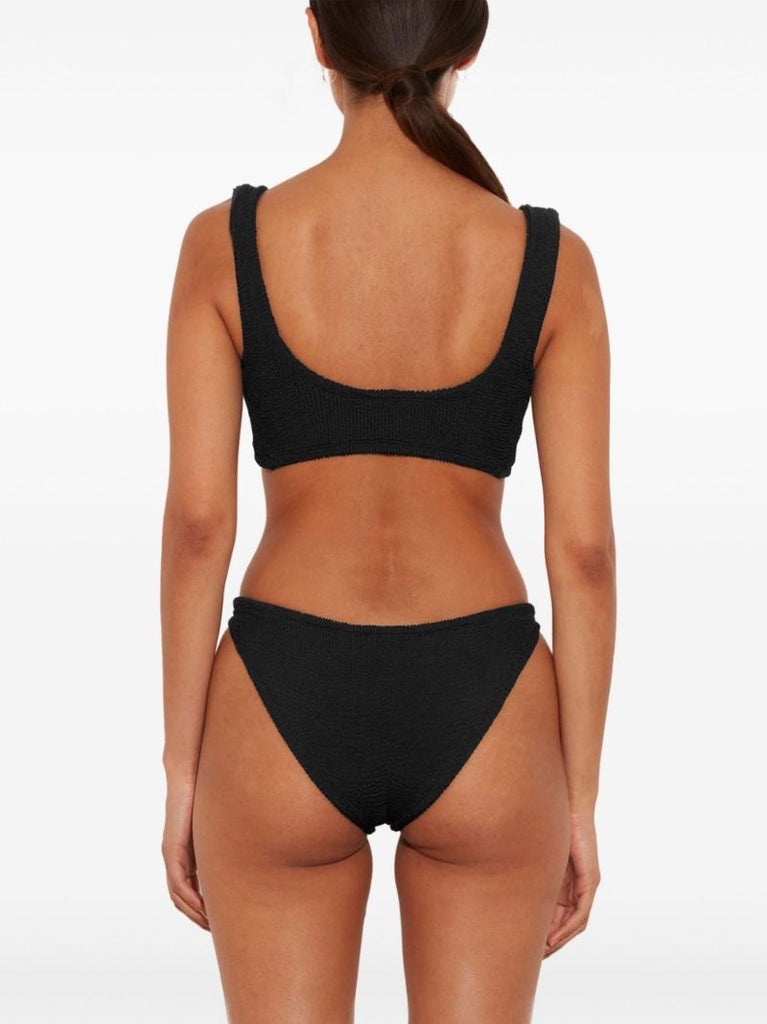Black Juno Crinkle Bikini