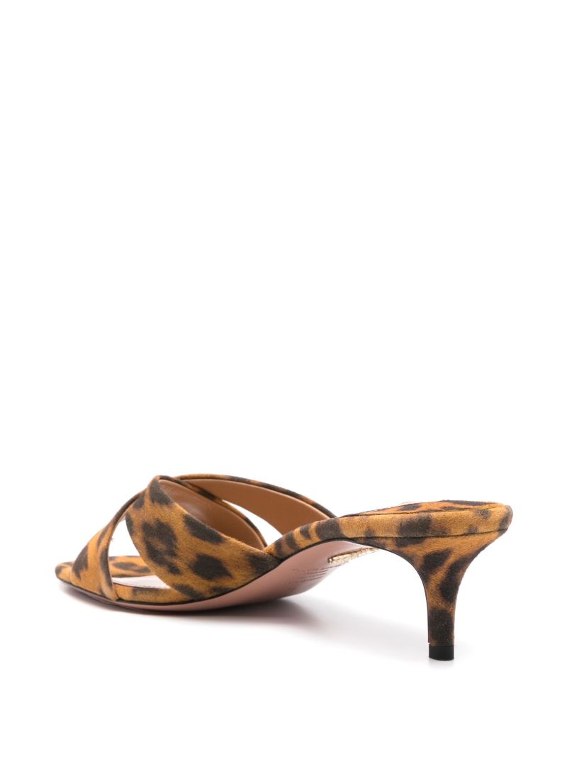 Orange Divine 50 Suede Mules