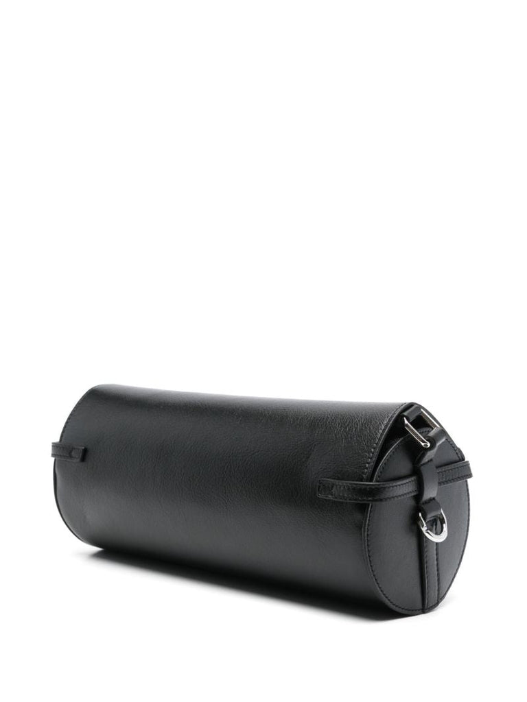Black Voyou Roller Messenger Bag