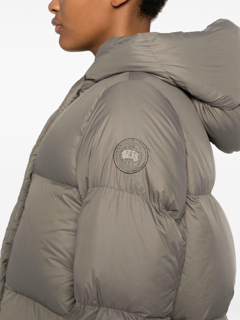 Logo Patch Down Jacket