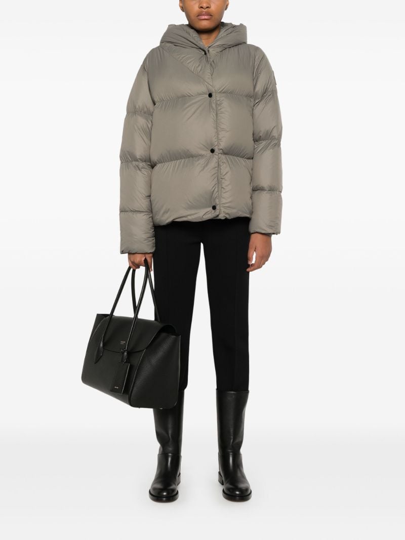 Logo Patch Down Jacket
