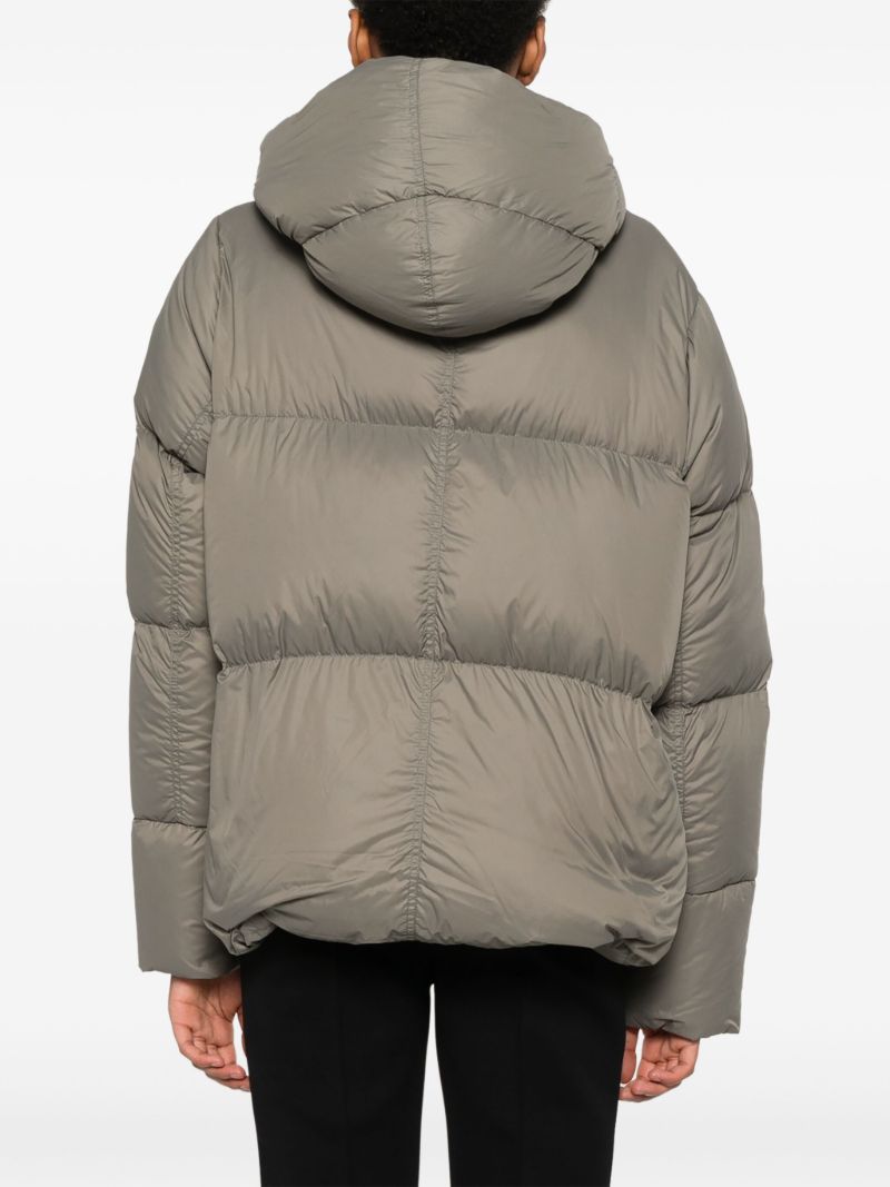 Logo Patch Down Jacket
