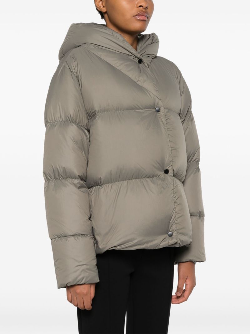 Logo Patch Down Jacket