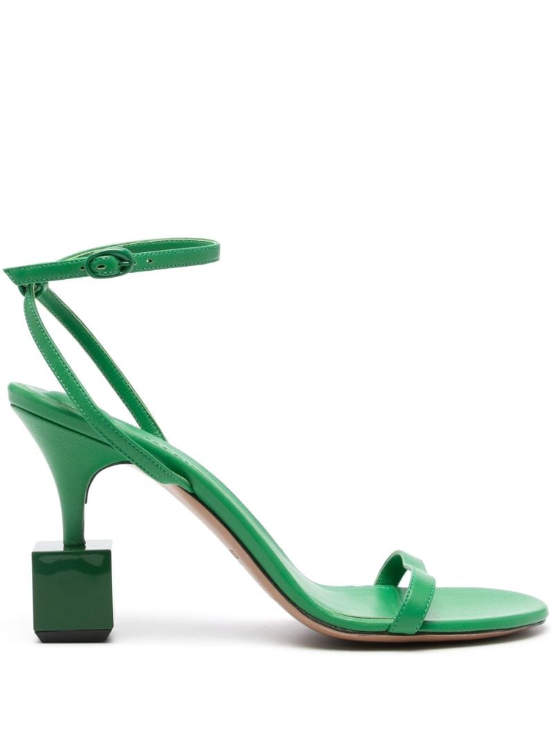 Green 90mm Les Bisou Sandals