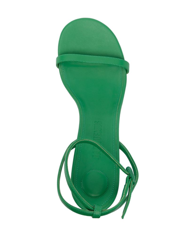Green 90mm Les Bisou Sandals