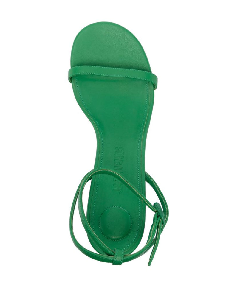 Green 90mm Les Bisou Sandals