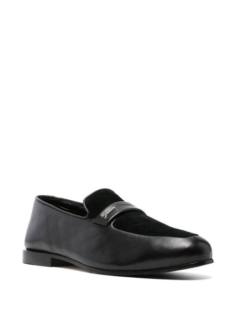 Black Leather Loafers