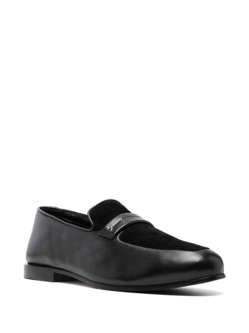 Black Leather Loafers