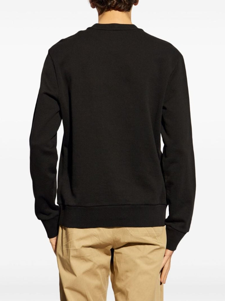Flocked-logo Cotton Sweatshirt