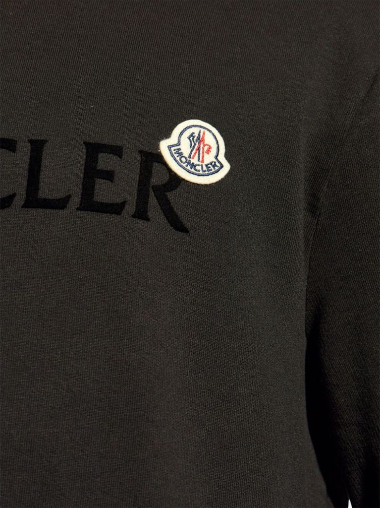 Flocked-logo Cotton Sweatshirt