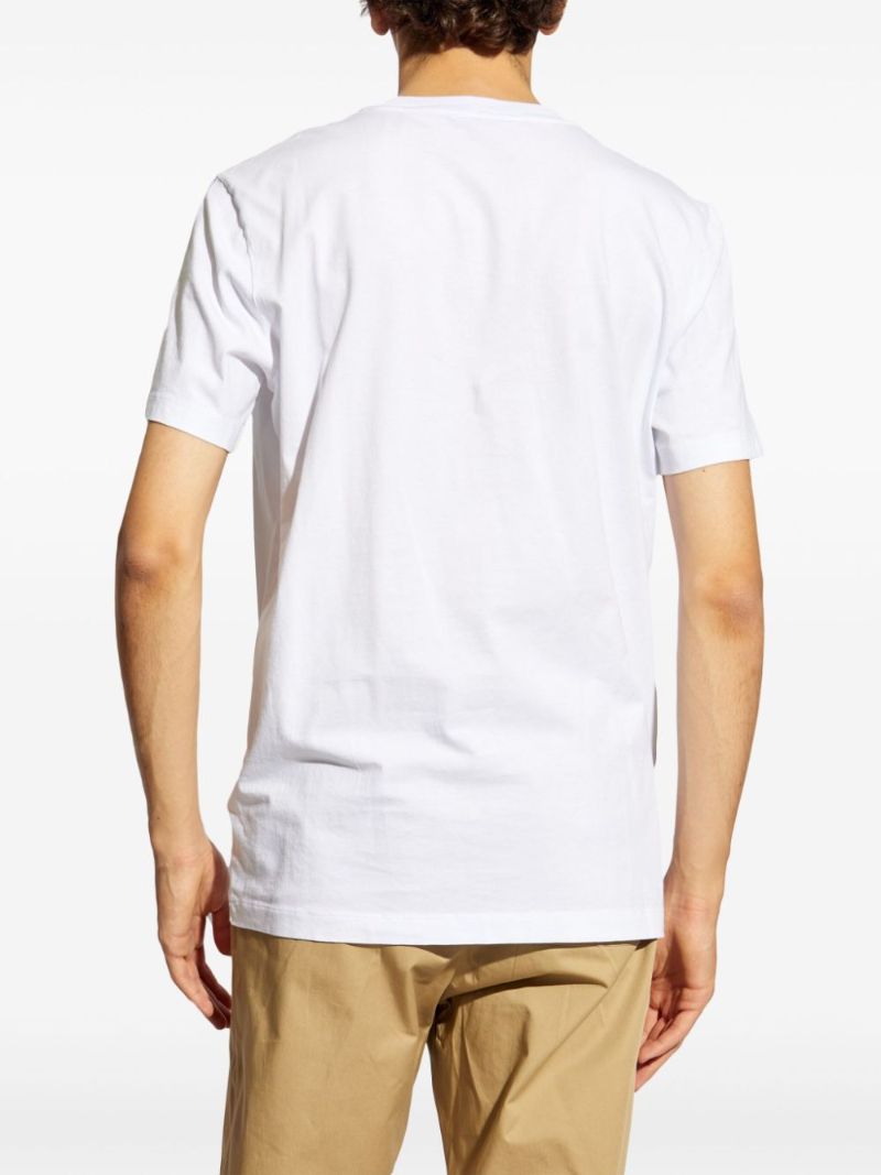 Logo-appliquÃ_x0083_Â© Cotton T-shirt (set of Three)