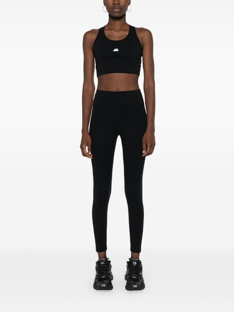 Black Activewear Sports Bra