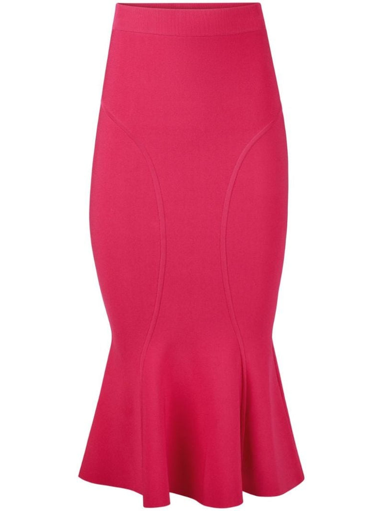 Seamed Mermaid Skirt