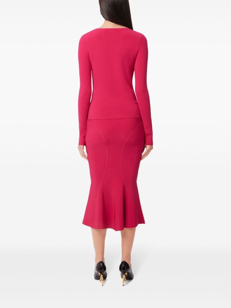Seamed Mermaid Skirt