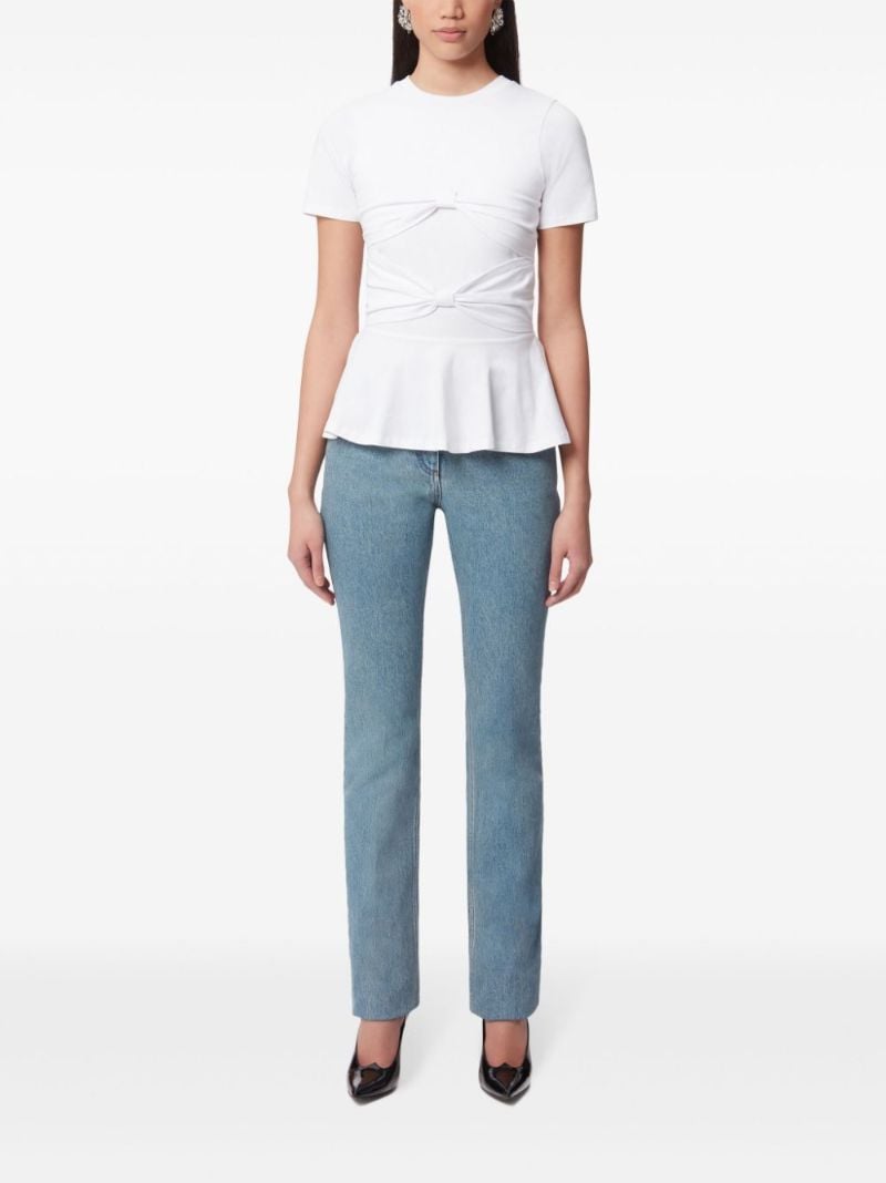 Bow Peplum T-shirt