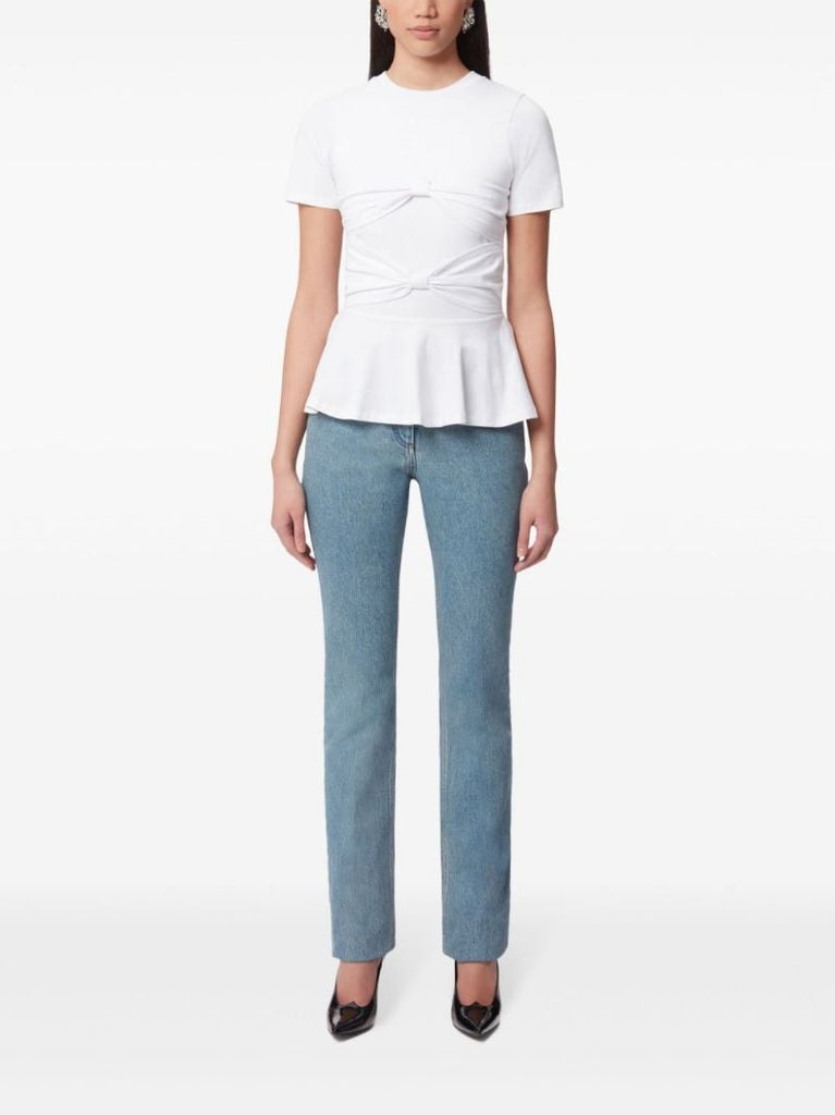Bow Peplum T-shirt