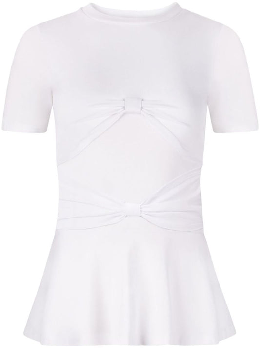 Bow Peplum T-shirt