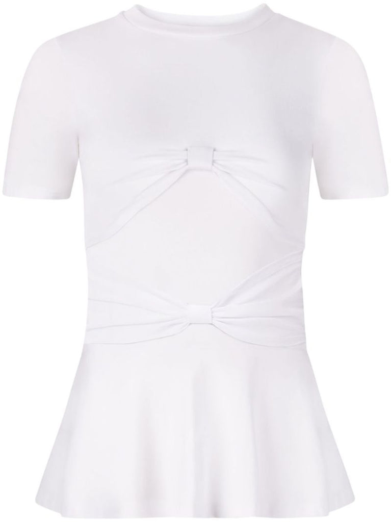 Bow Peplum T-shirt