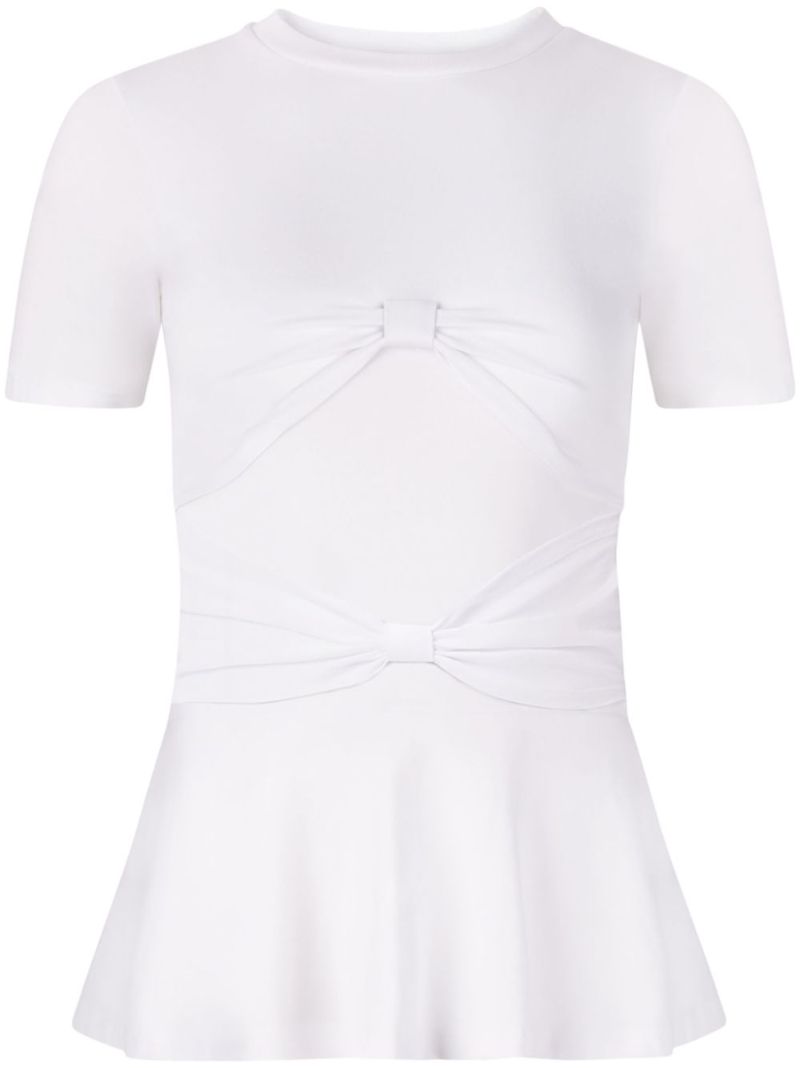 Bow Peplum T-shirt