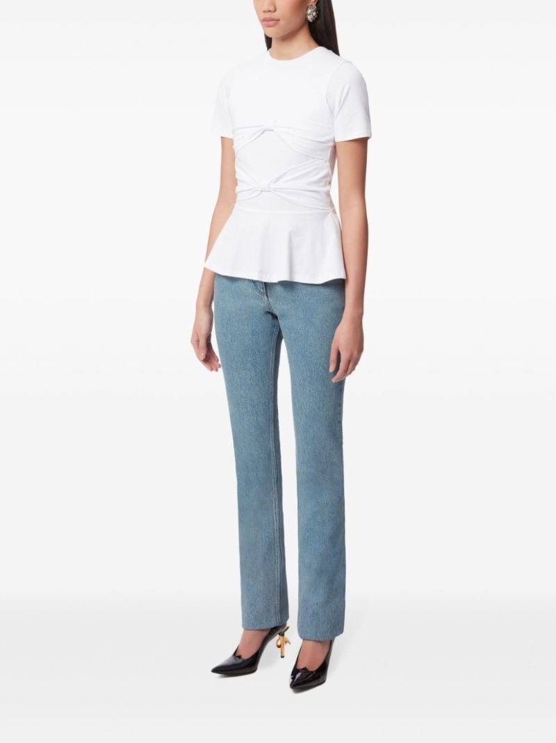 Bow Peplum T-shirt