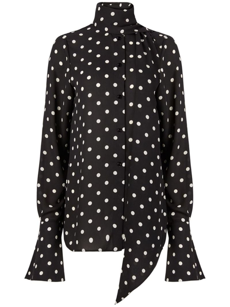 Pussy-bow Shirt