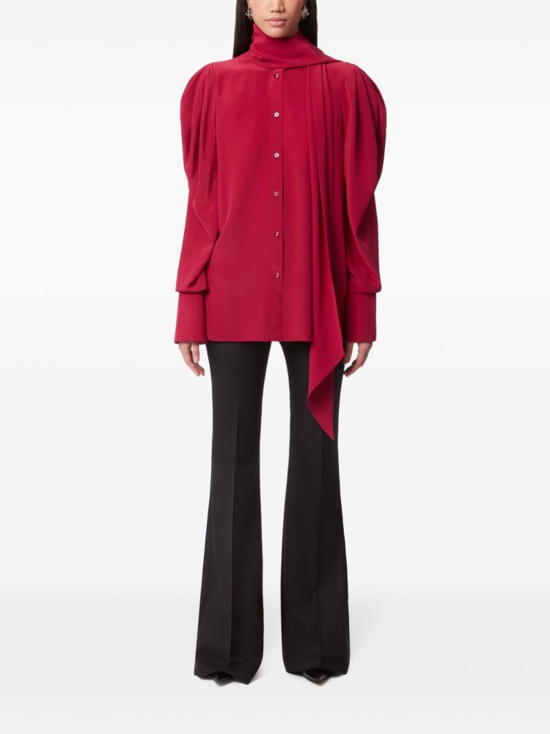 Pussy-bow Shirt