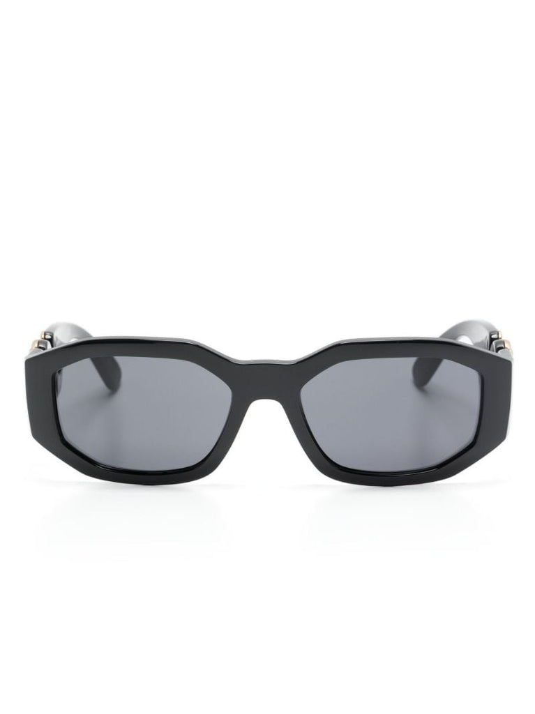 Black Medusa Biggie Geometric-frame Sunglasses