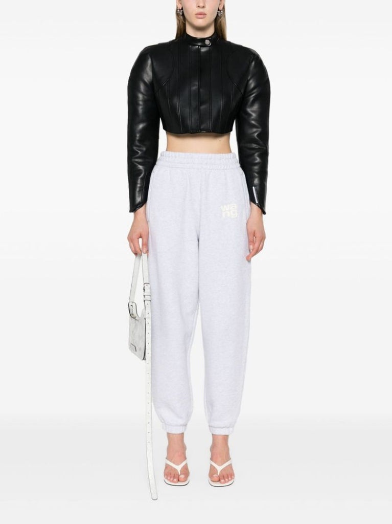 Grey Logo-print Track Pants