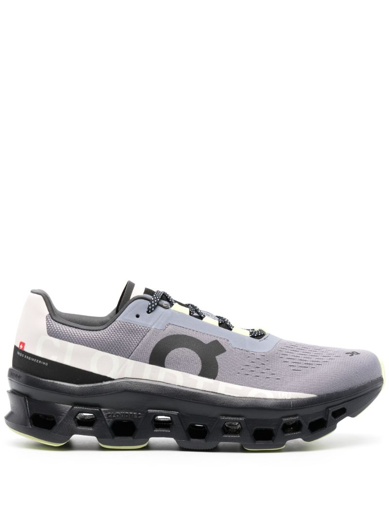 Grey on Cloudmonster Running Sneakers