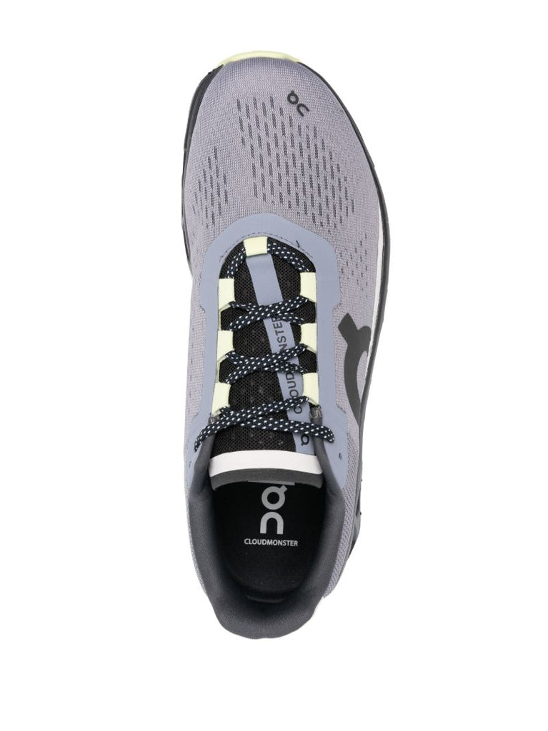 Grey on Cloudmonster Running Sneakers