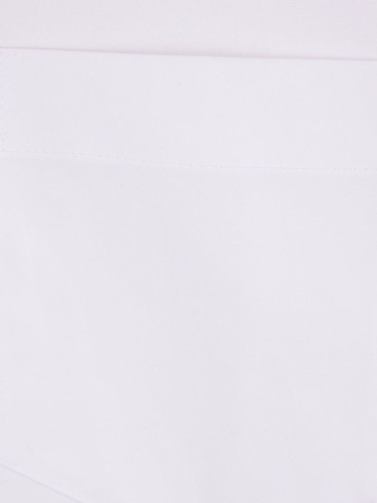 White Long-sleeve Cotton Shirt