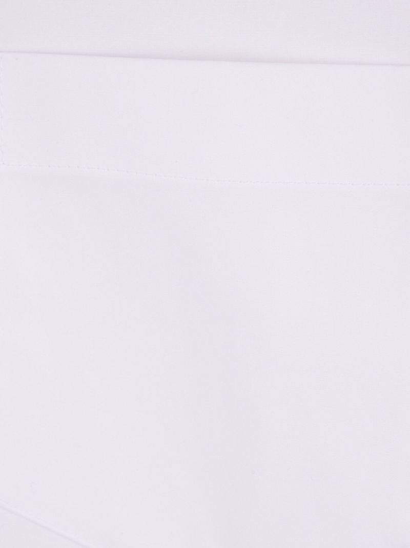 White Long-sleeve Cotton Shirt