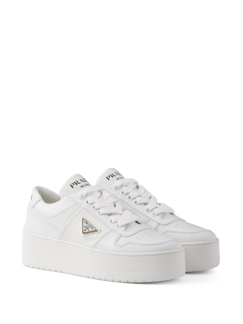 Downtown Bold Leather Sneakers
