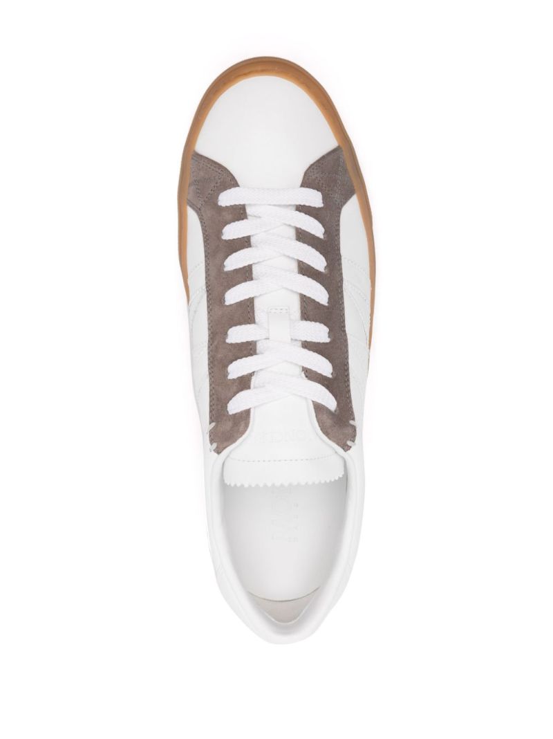 White Monaco2 Leather Sneakers