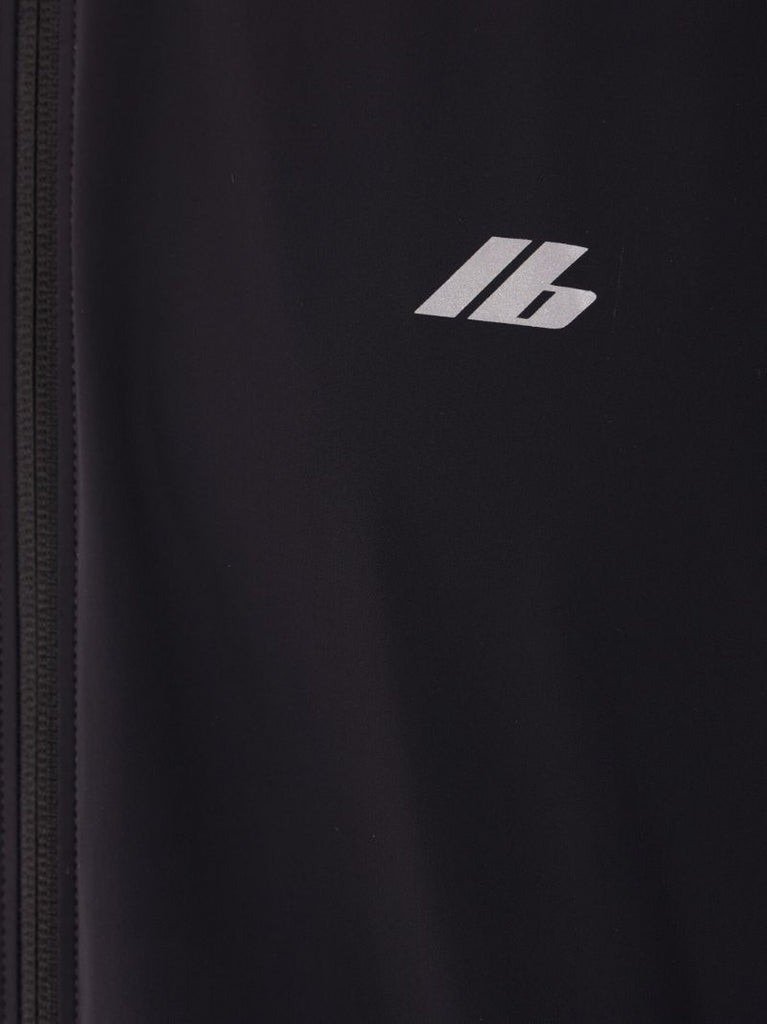 Black Shrunk Logo-print Windbreaker